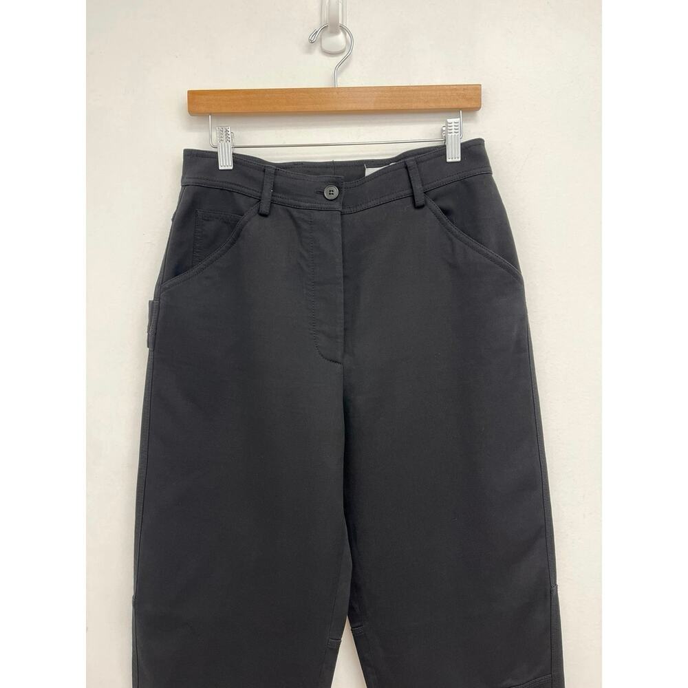 Theory Project Cotton Wool Twill Five-Pocket Relaxed Utility Barrel Pants Size 4 - Picture 6 of 16